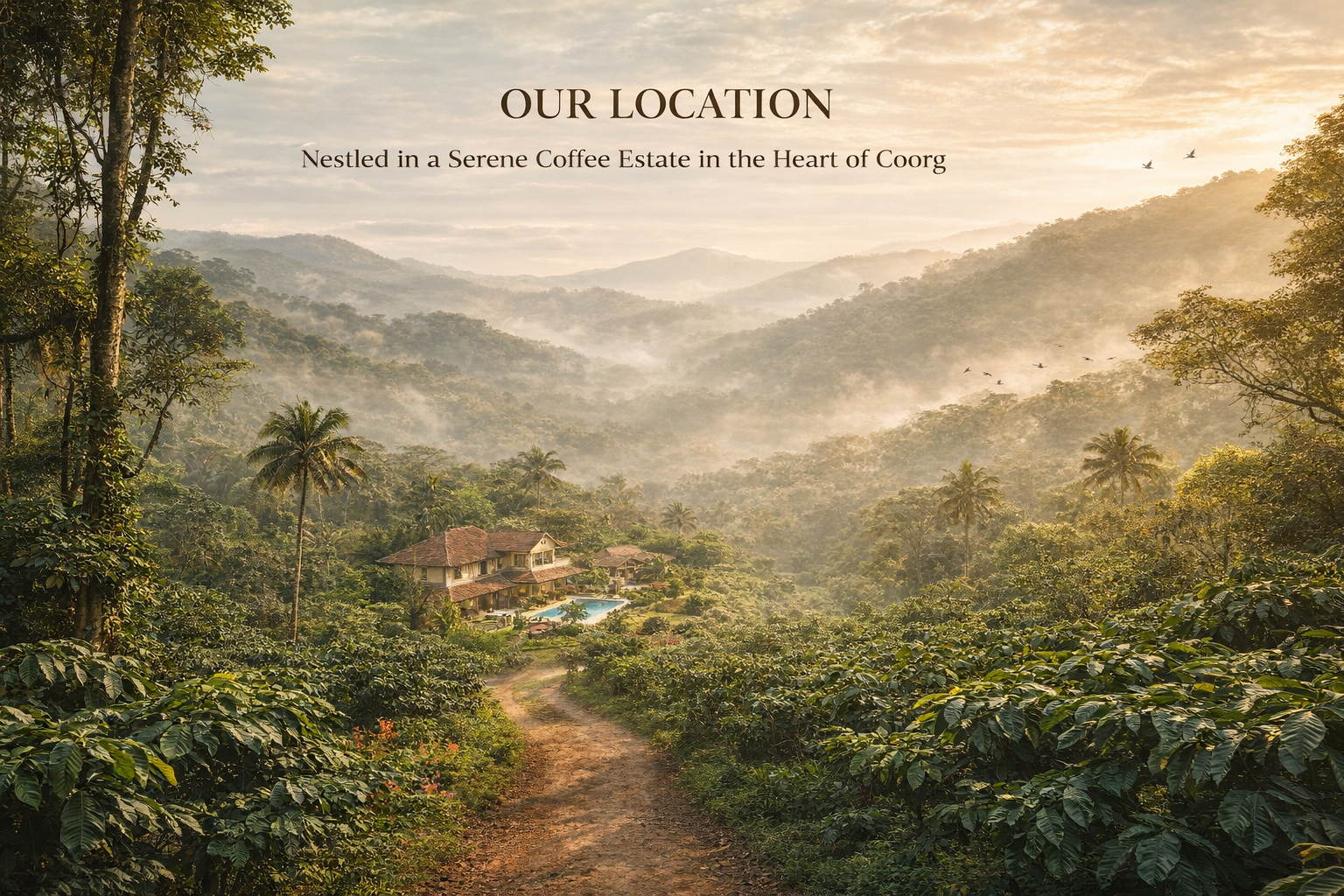 Anudina Kuteera — Coorg homestay location